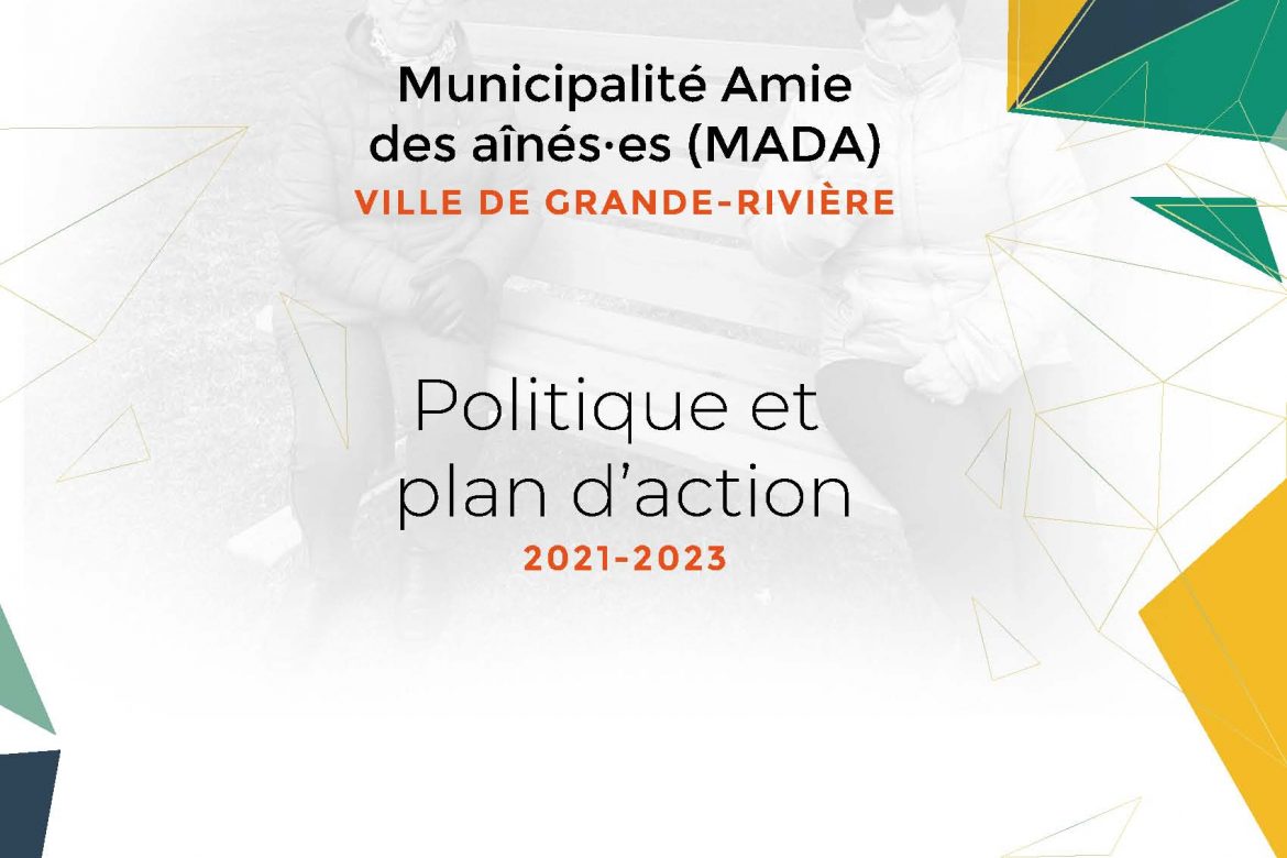 Lancement de la politique et du plan d'action 2021-2023 municipalité amie des ainé(es)
