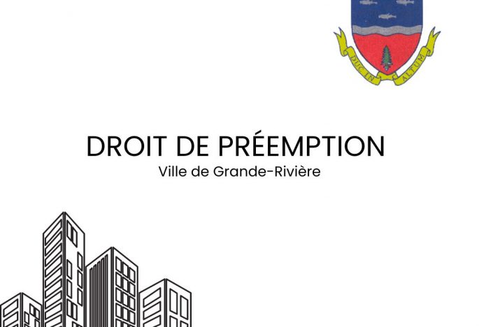 DROIT DE PRÉEMPTION
